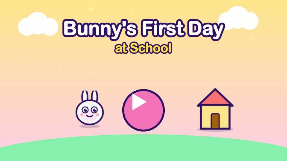 Bunny's First Day at School, a cartoon made with Matari